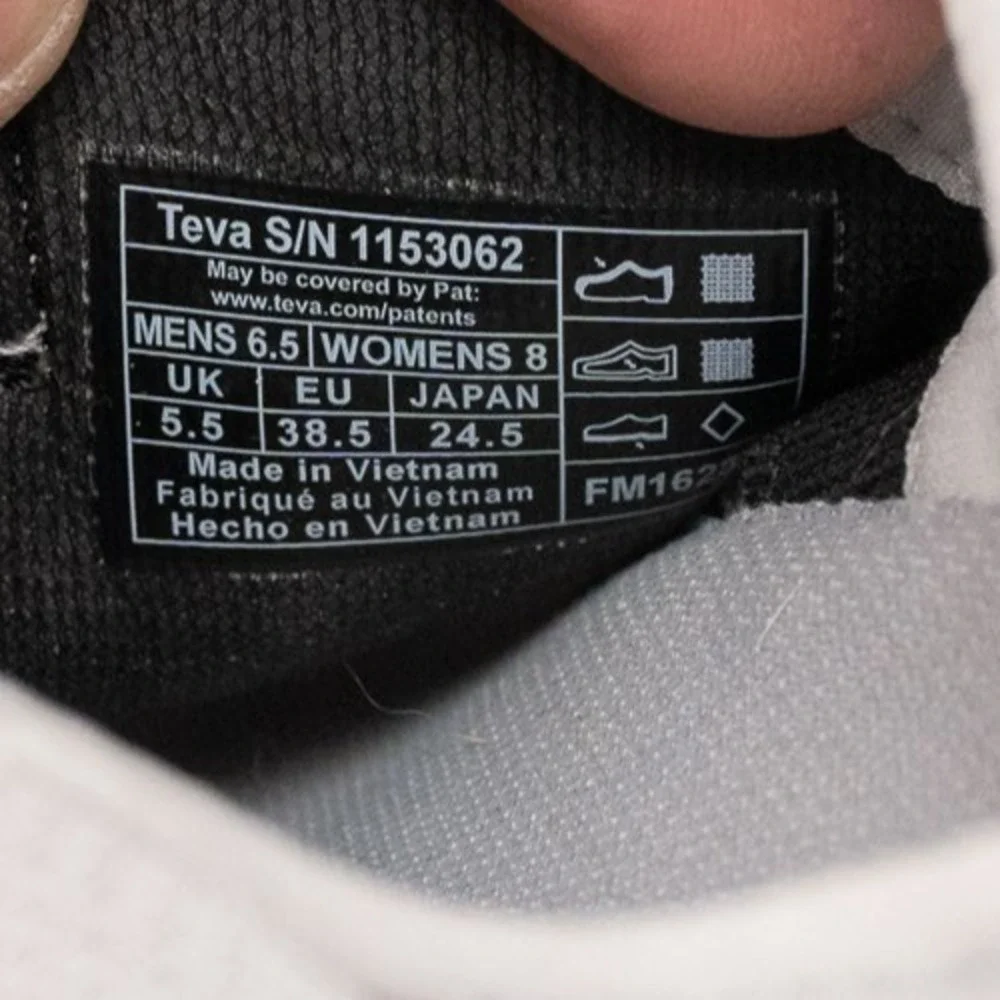 Size 8 - TEVA Terra Canyon Mesh - Lurk Grey - Womens